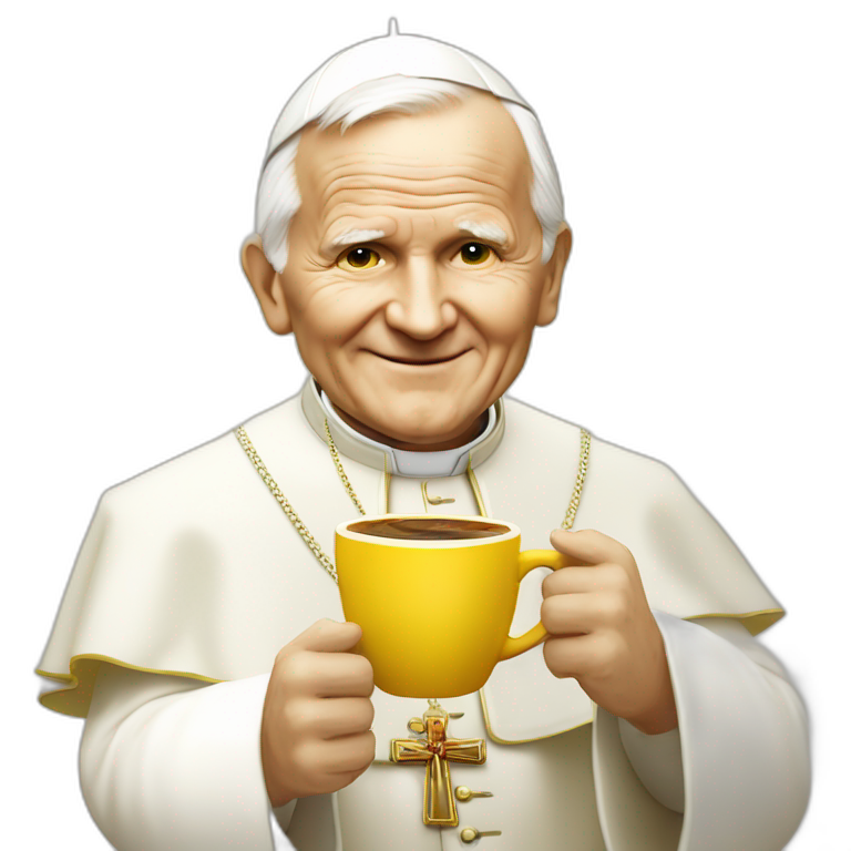 pope john paul II | AI Emoji Generator