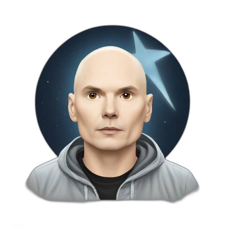 Silver star | AI Emoji Generator