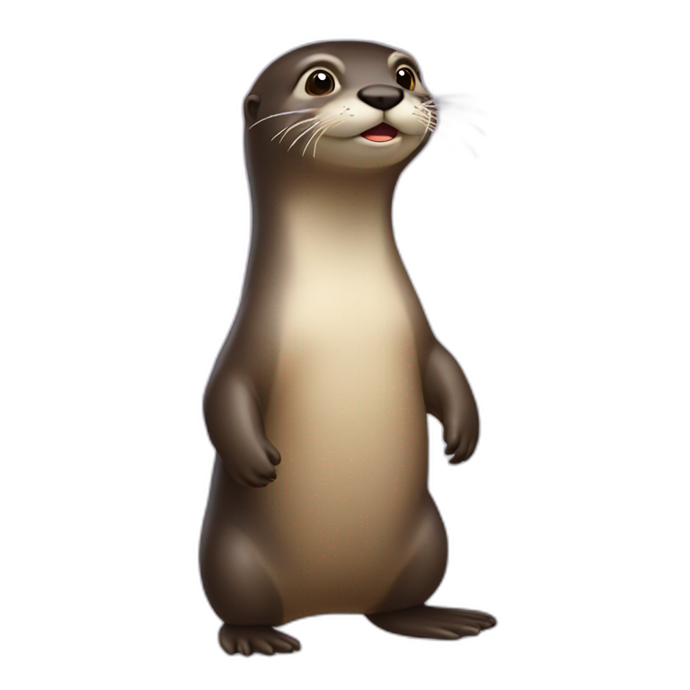 Une loutre qui twerk | AI Emoji Generator