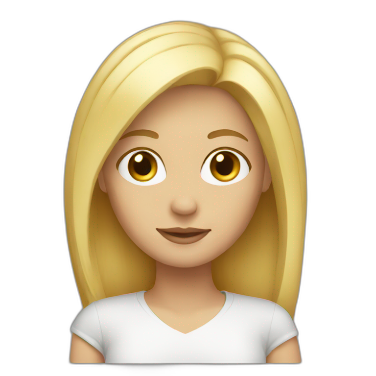 blonde | AI Emoji Generator