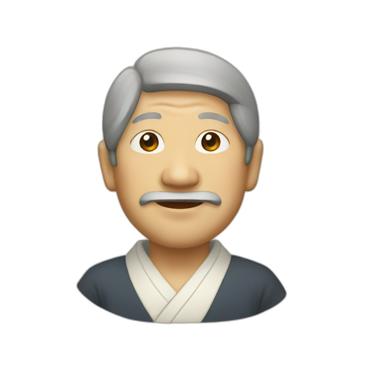 old Japanese lady | AI Emoji Generator