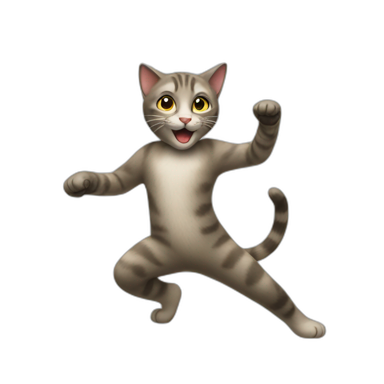 Cat dance | AI Emoji Generator