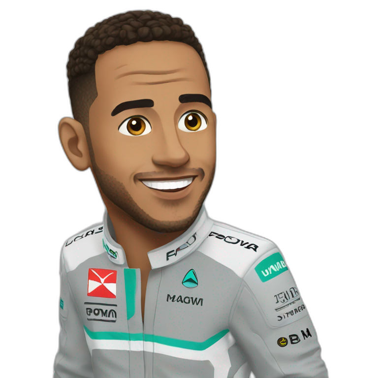 lewis hamilton | AI Emoji Generator