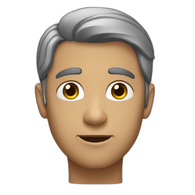 man telling someone to be quiet | AI Emoji Generator