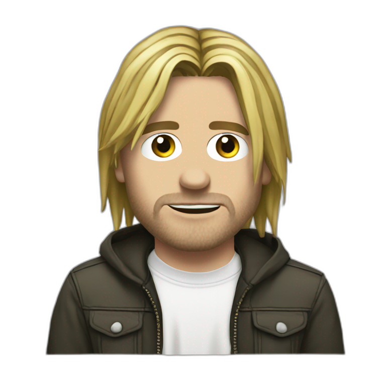 kurt cobain | AI Emoji Generator