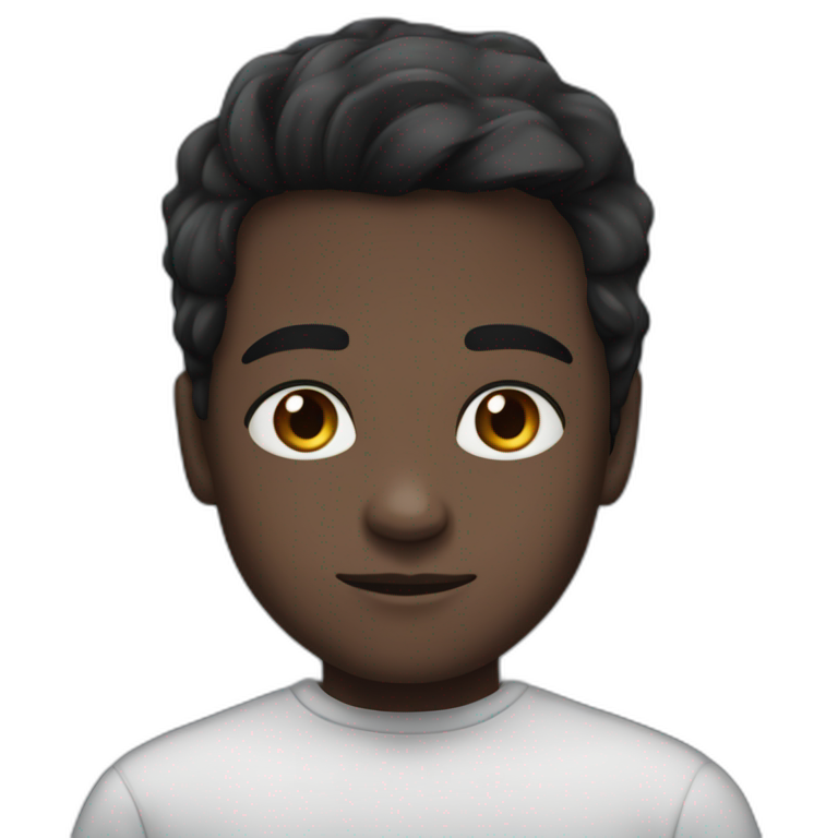 Solo Black Haired Jewelry Journey Ai Emoji Generator