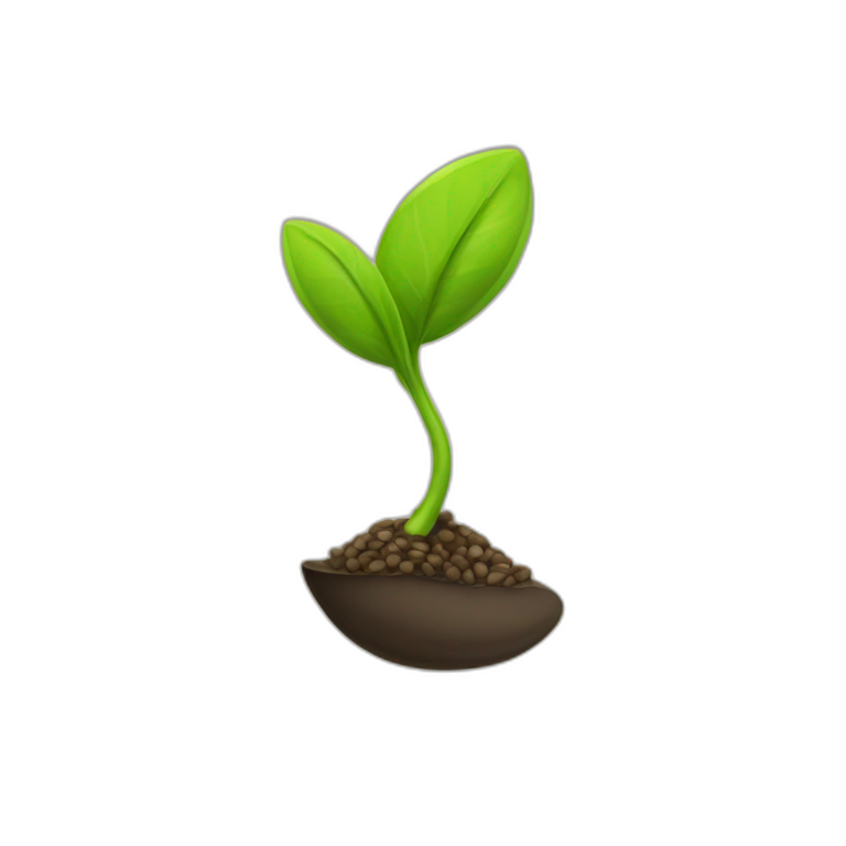 sprout seed | AI Emoji Generator