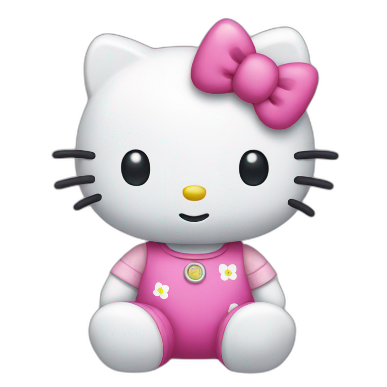 Hello kitty | AI Emoji Generator