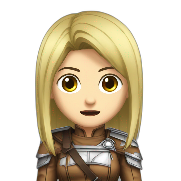 Levi attack on titans thumbs up | AI Emoji Generator