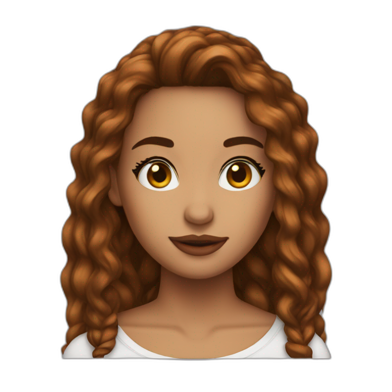 Alexa red headed girl | AI Emoji Generator