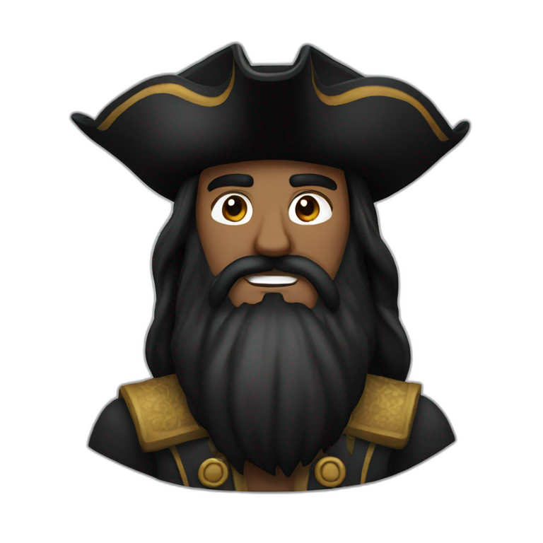 blackbeard | AI Emoji Generator