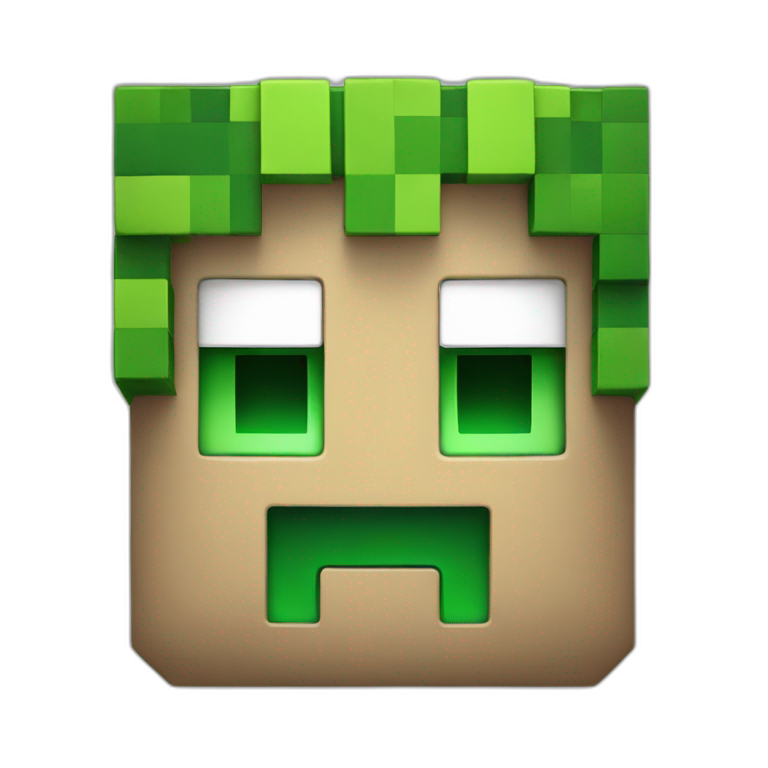 Creeper From Minecraft Ai Emoji Generator 1856