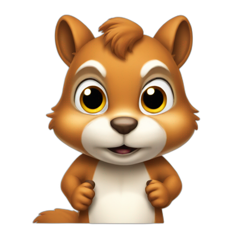 Squirrel gamer | AI Emoji Generator