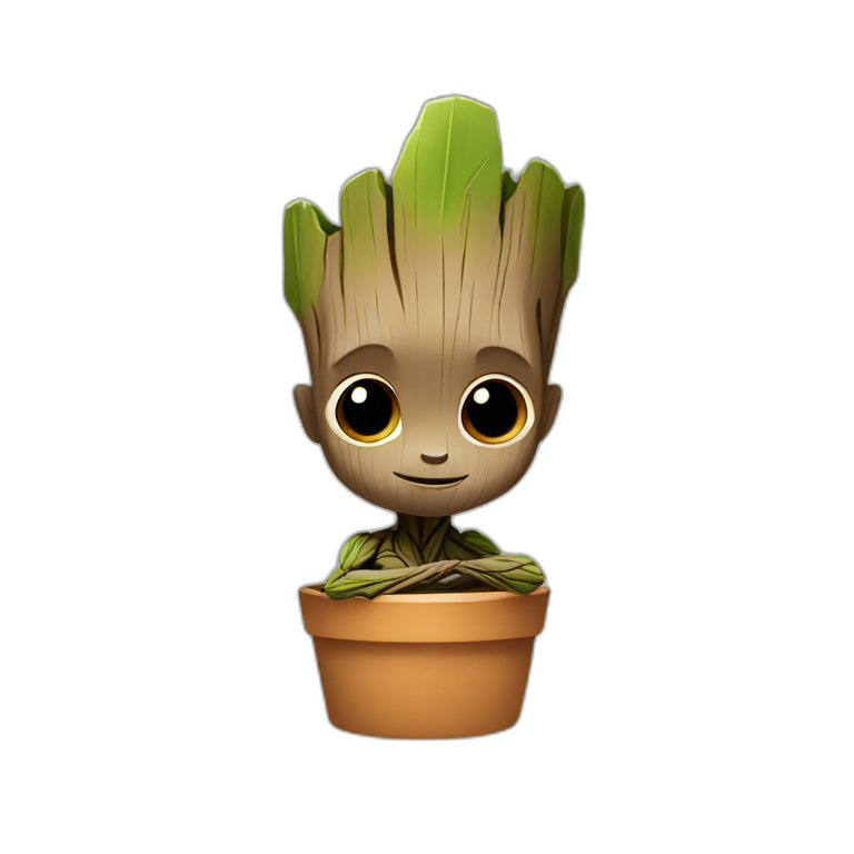 baby groot | AI Emoji Generator