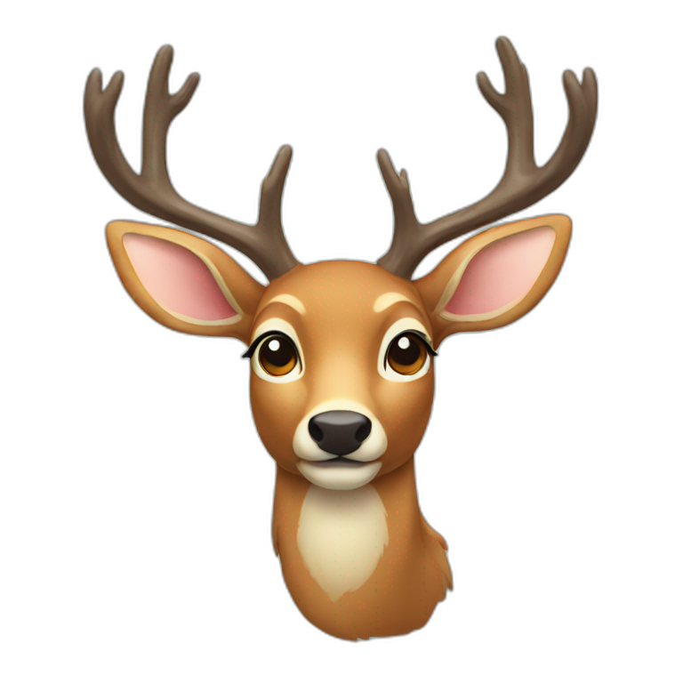 Deer Elephant | AI Emoji Generator