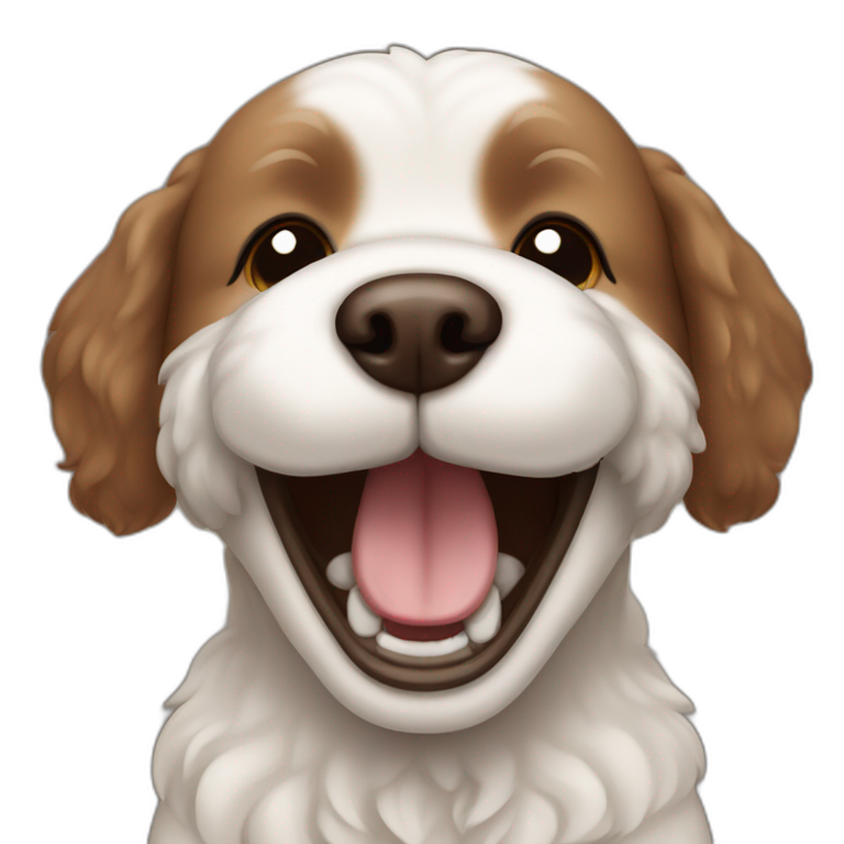 Laughing Dog Ai Emoji Generator