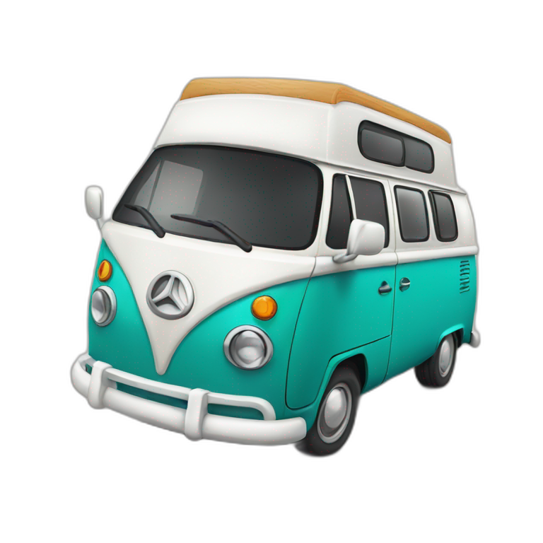 Vw camper ship | AI Emoji Generator