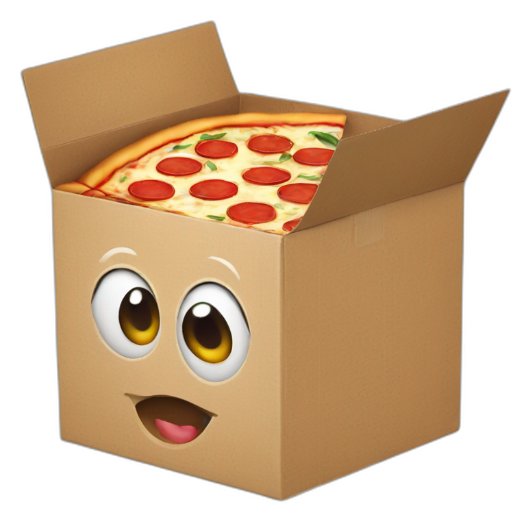 dominos pizza box | AI Emoji Generator