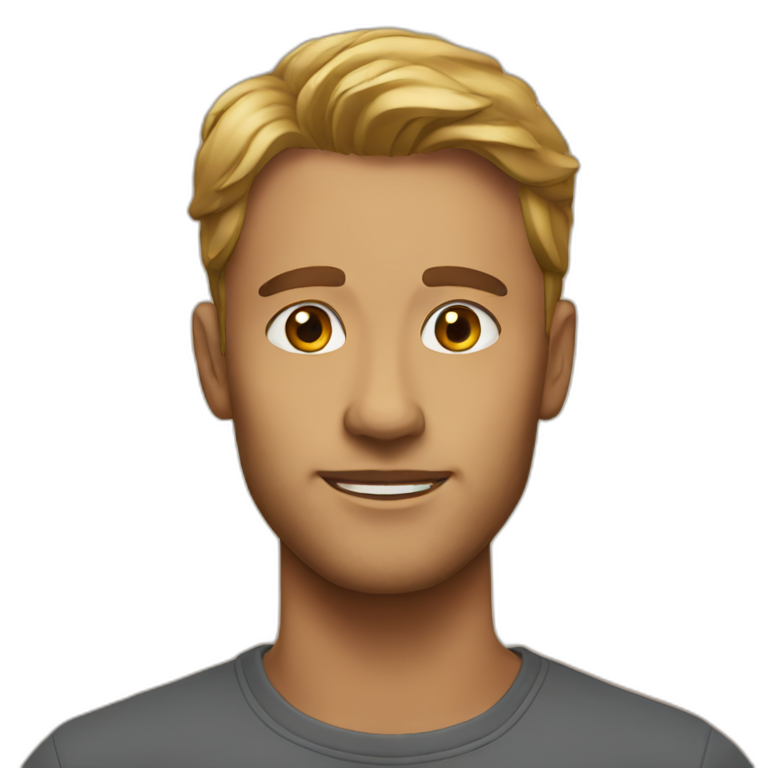 shh point at jawline | AI Emoji Generator