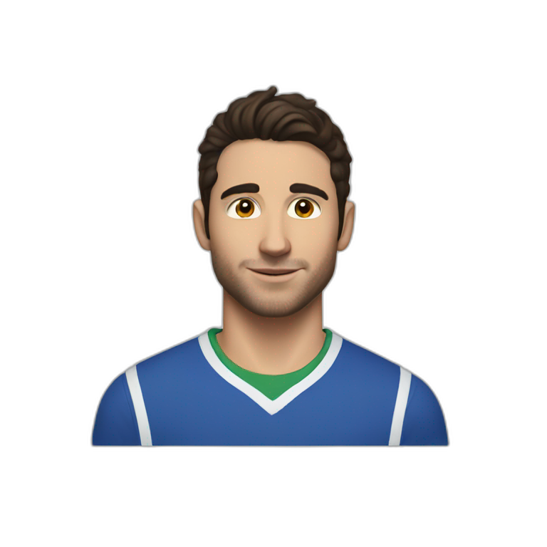 Bardella with a rocket | AI Emoji Generator