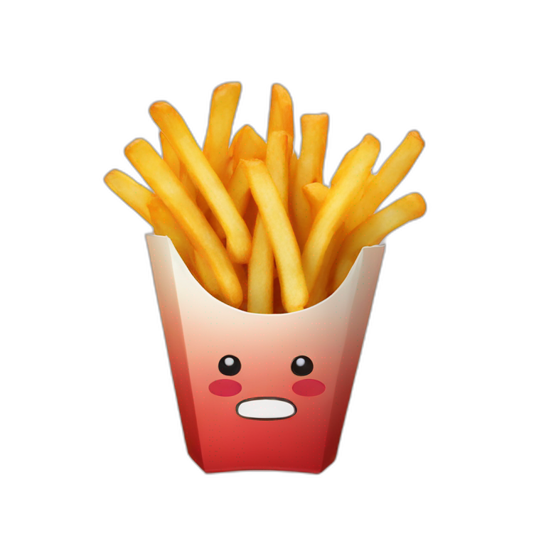 Fries | AI Emoji Generator