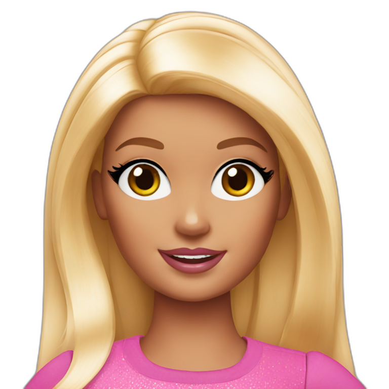 Barbie girl | AI Emoji Generator