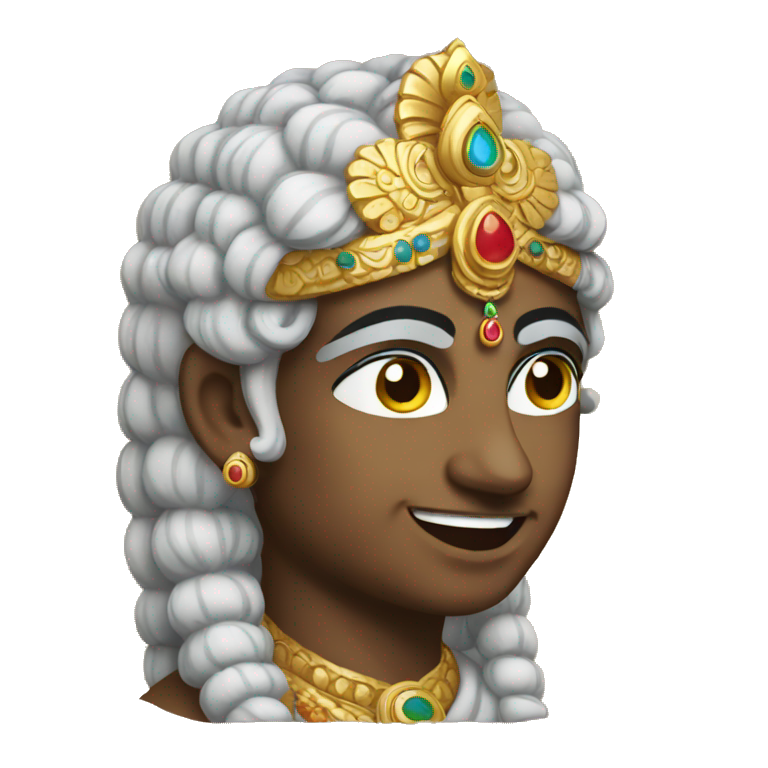 Krishna Lotus Ai Emoji Generator