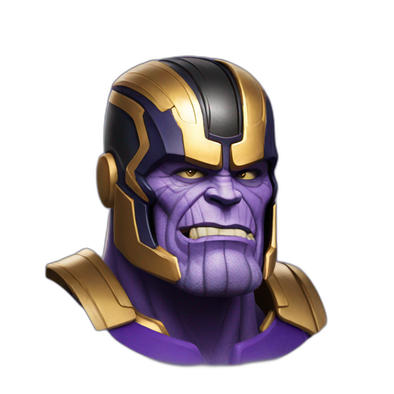 Thanos smoking | AI Emoji Generator