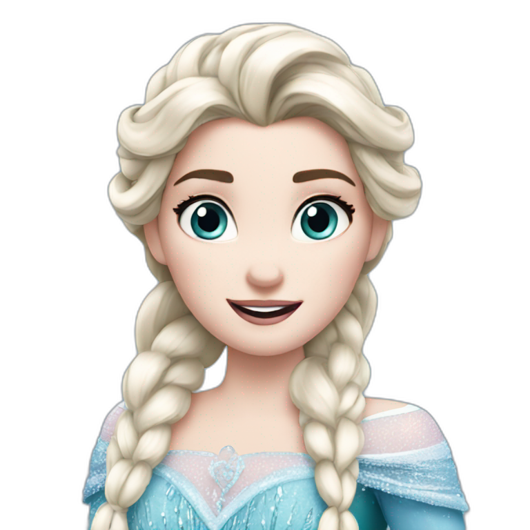 frozen elsa | AI Emoji Generator