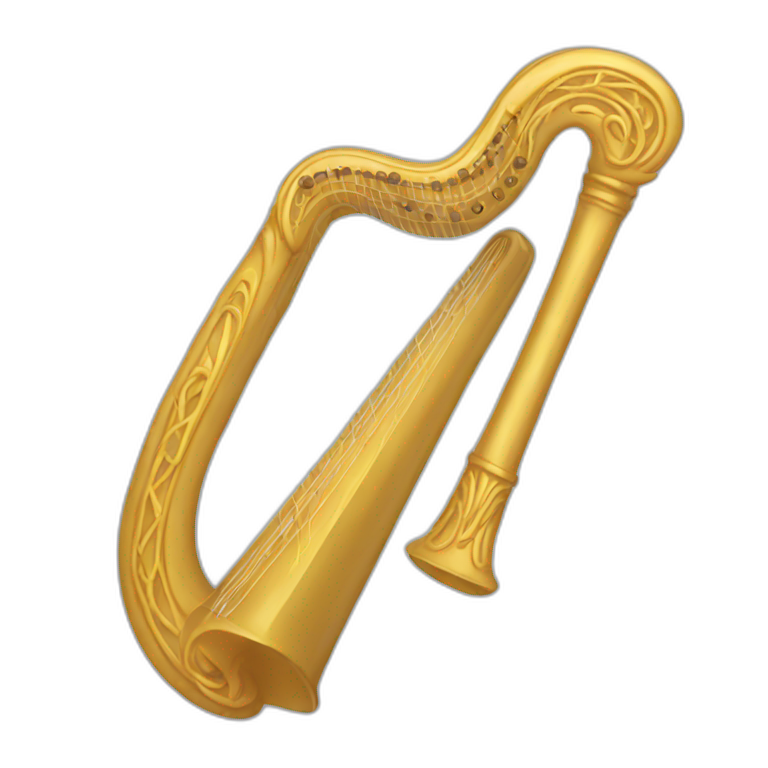 Irish Harp | AI Emoji Generator