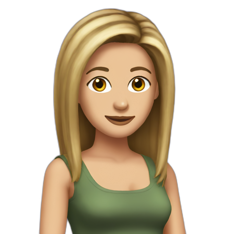 Rachel green | AI Emoji Generator