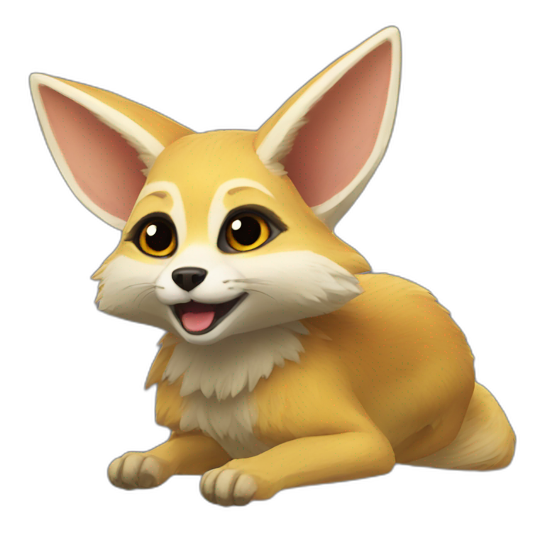 fennec rocket league | AI Emoji Generator