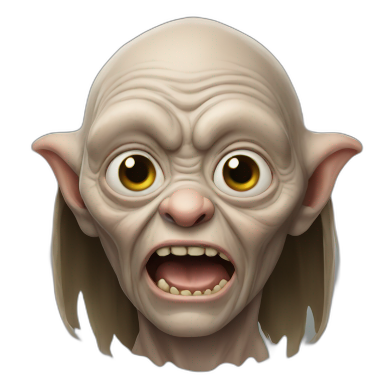 sauna golum | AI Emoji Generator