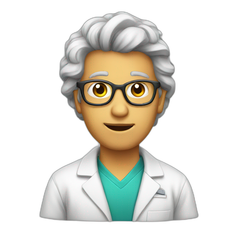 corgi as a scientist | AI Emoji Generator