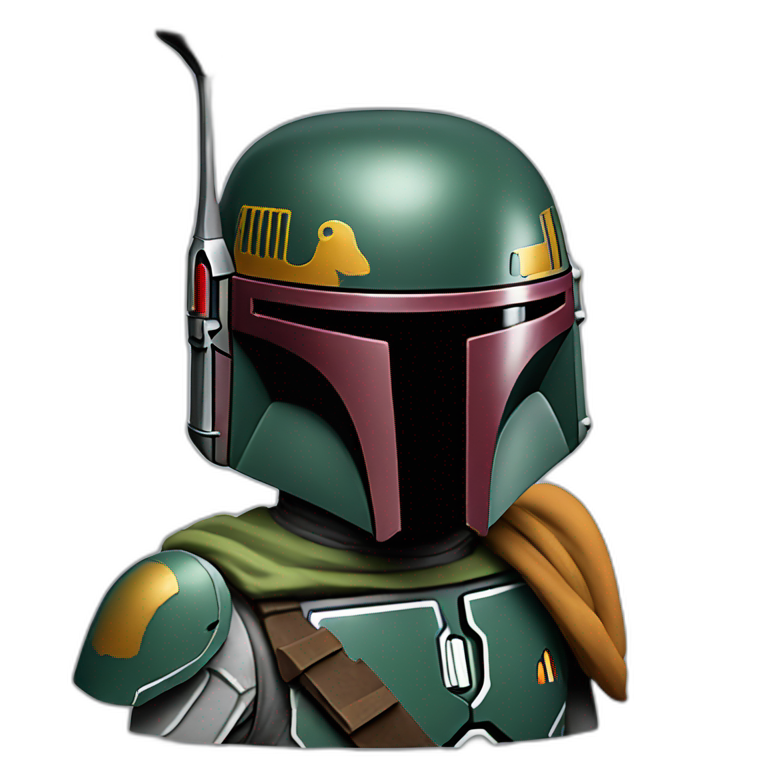 boba fett angry | AI Emoji Generator