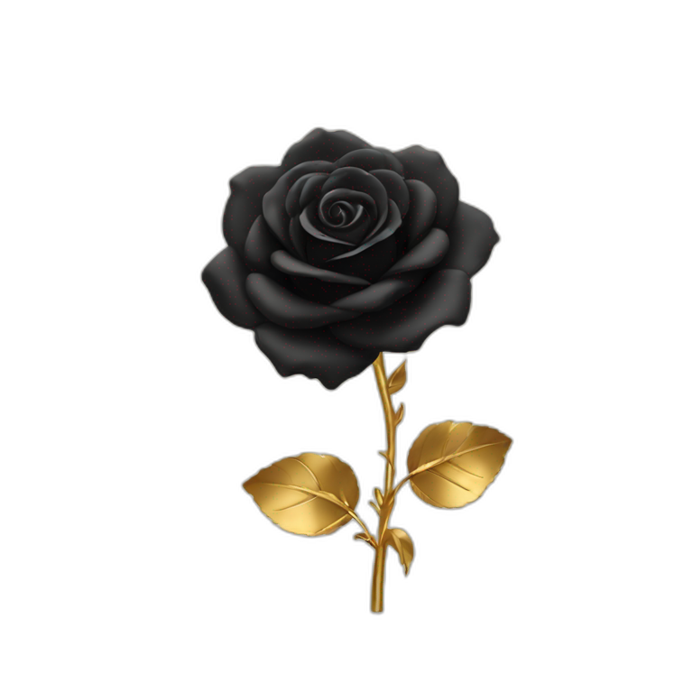 Gold rose | AI Emoji Generator