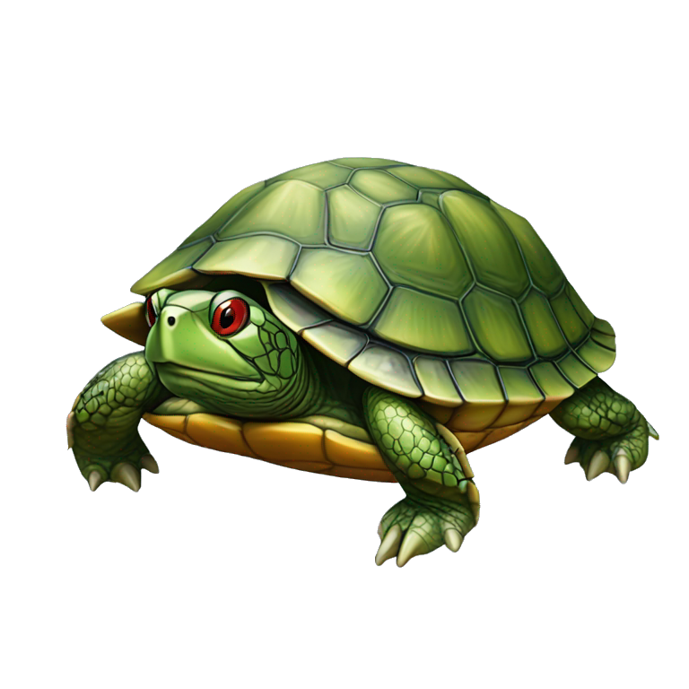 Red-Eared Slider turtle terrapin | AI Emoji Generator