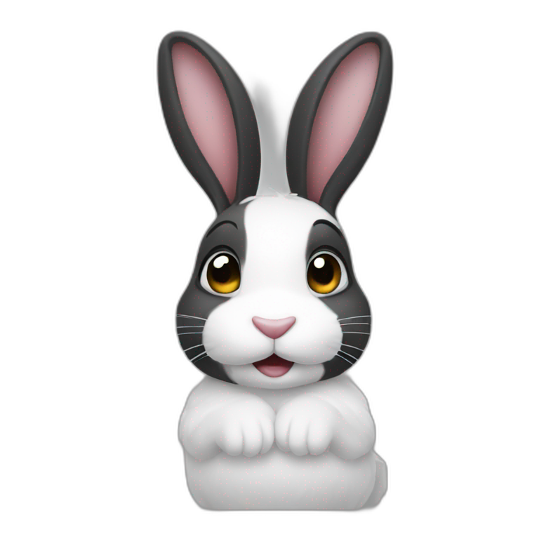 white rabbit | AI Emoji Generator