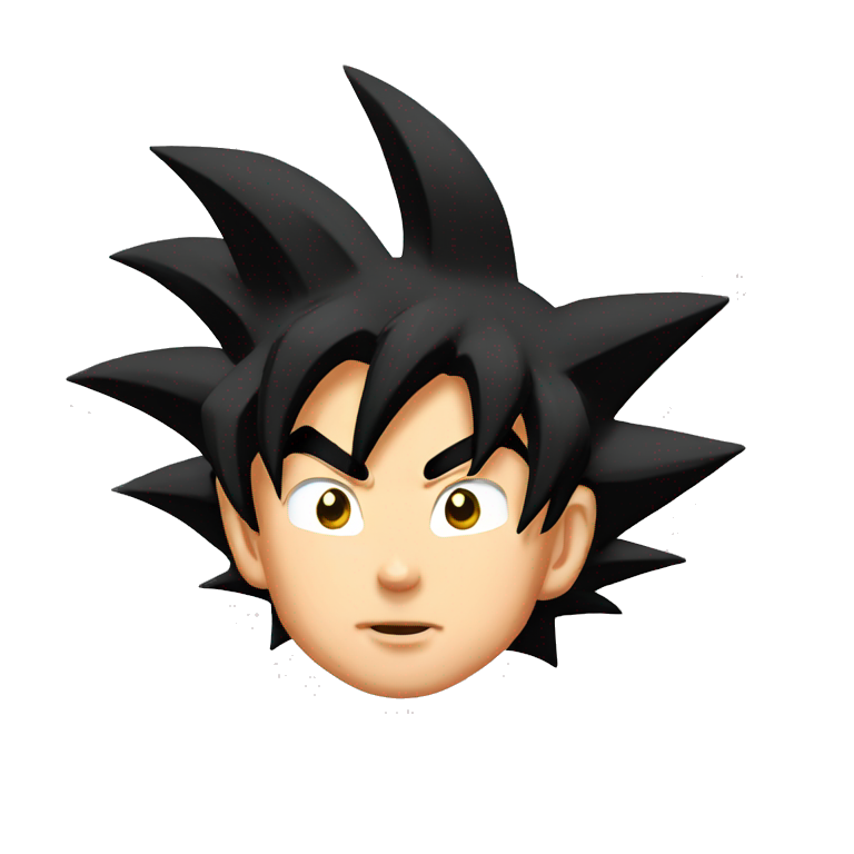 Goku Happy | AI Emoji Generator