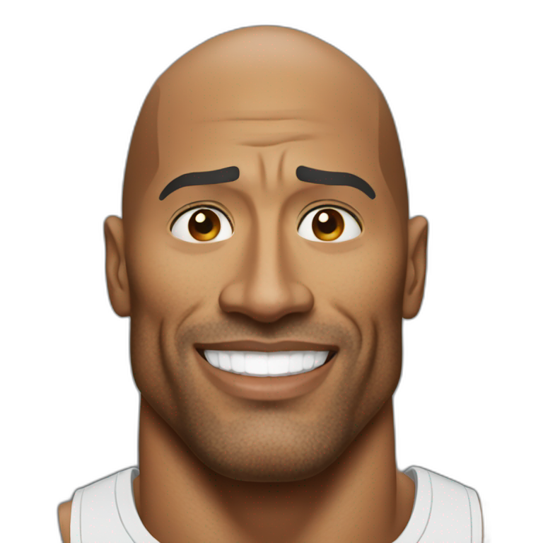 Dwayne Johnson | AI Emoji Generator