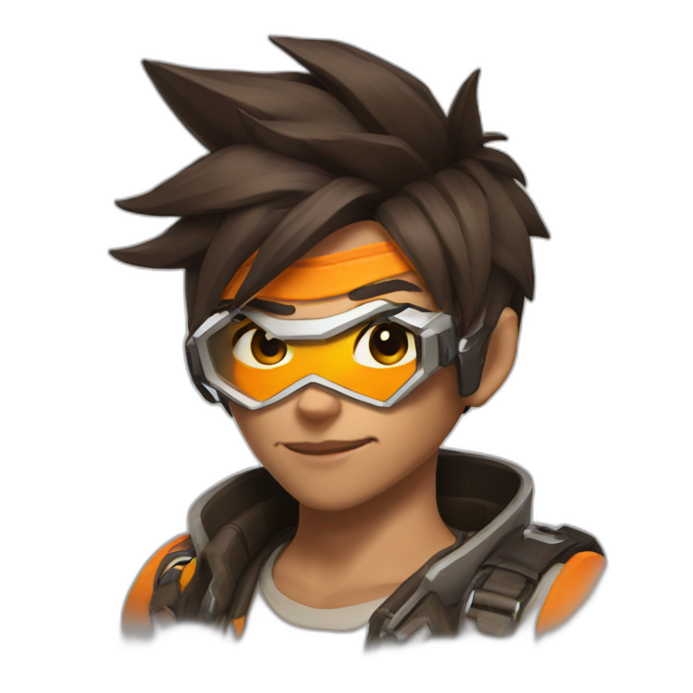 tracer overwatch | AI Emoji Generator