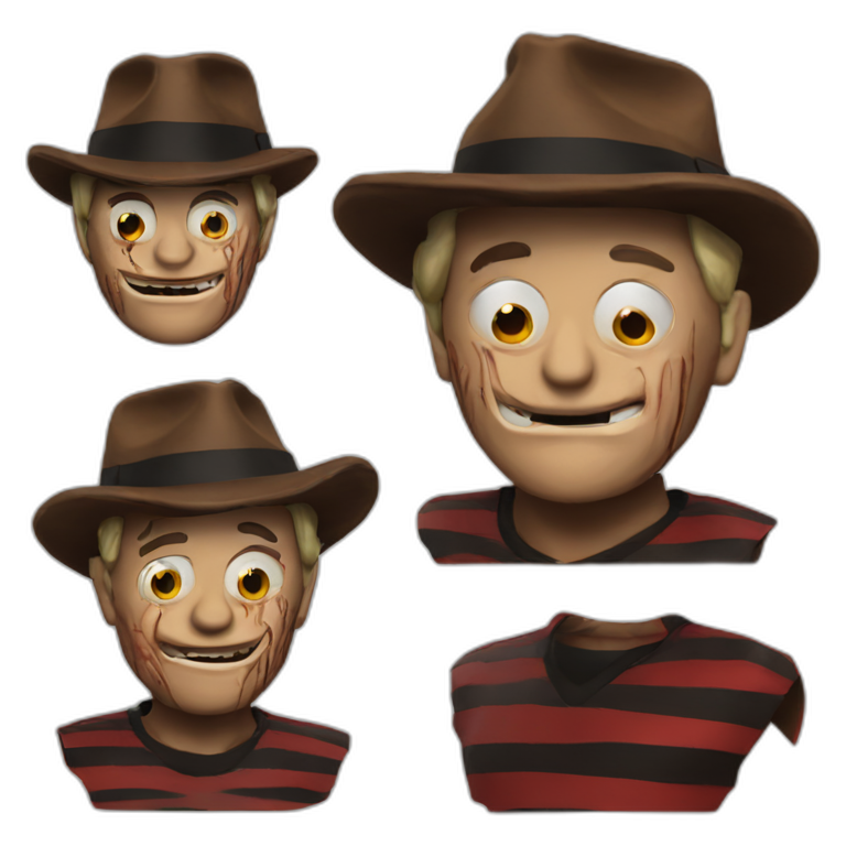 Freddy Krueger | AI Emoji Generator