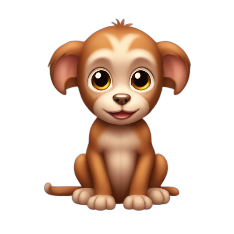 demon monkey baby | AI Emoji Generator