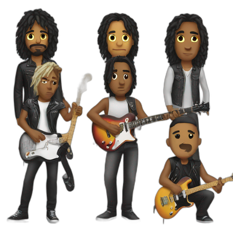 Rock band | AI Emoji Generator