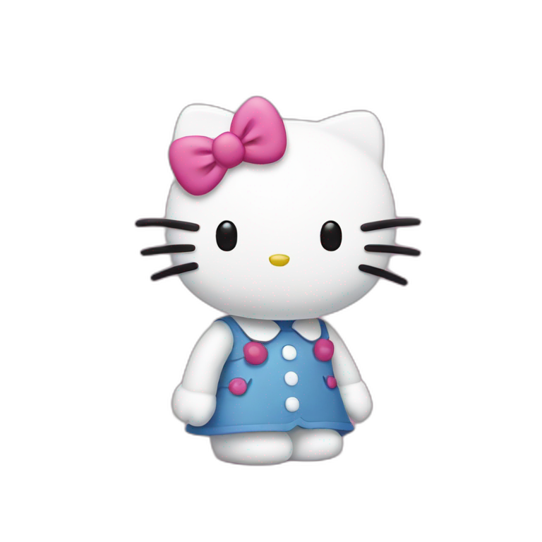 Hello kitty | AI Emoji Generator