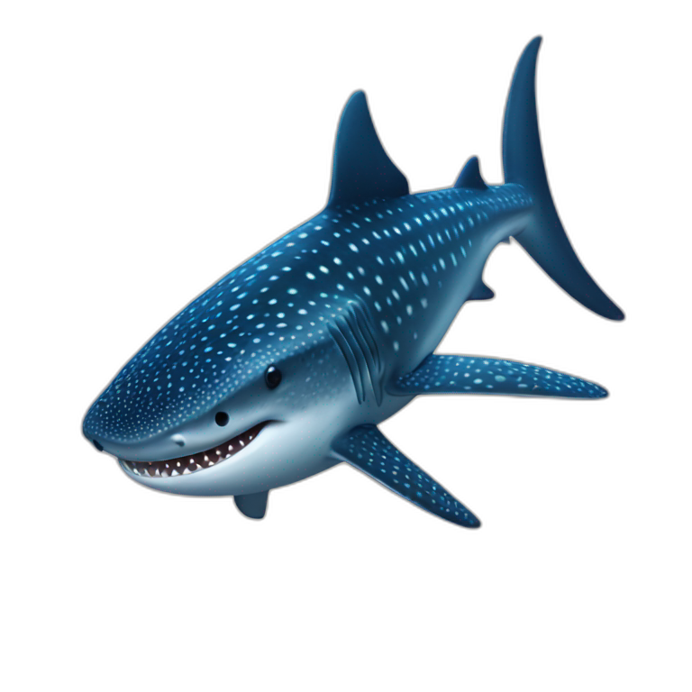 Whale shark | AI Emoji Generator