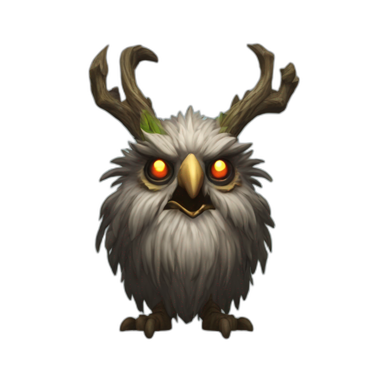 moonkin druid World of Warcraft happy | AI Emoji Generator