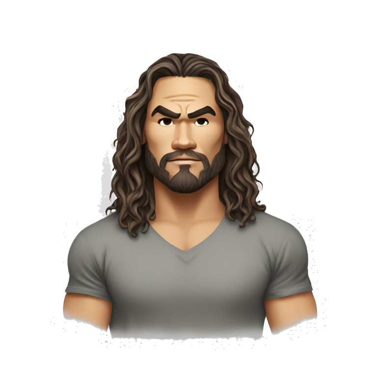 jason momoa wearing tee | AI Emoji Generator