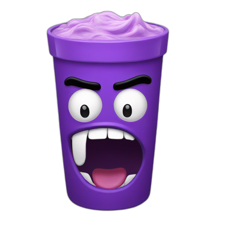 Grimace | AI Emoji Generator