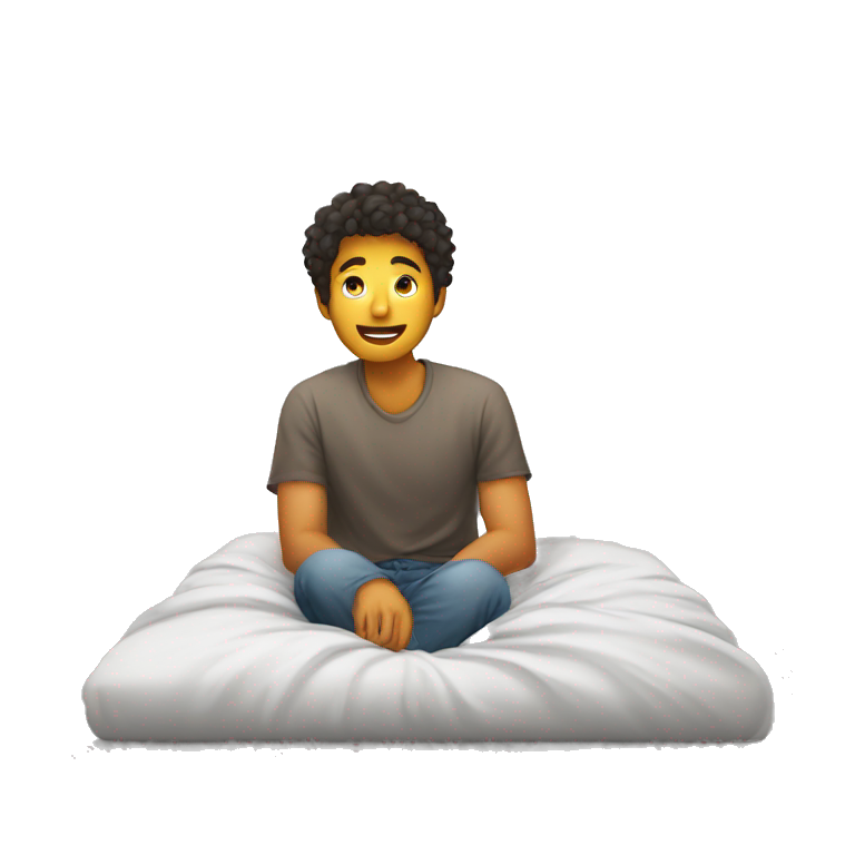 man waking up at 4am | AI Emoji Generator